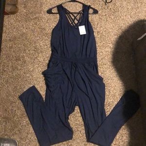 Navy blue pant Jumpsuit brand new